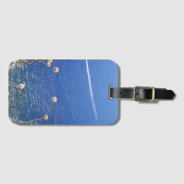 Grekiska blåsjön bagagebricka