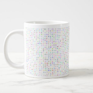 Grekiska bokstäver 20oz Mugg Jumbo Mugg