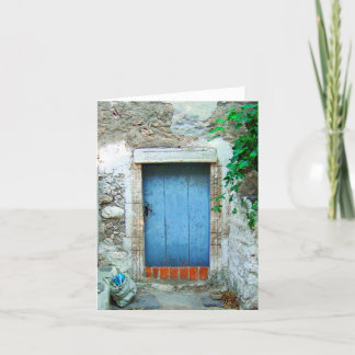 Grekiska byage Blue Door Kort