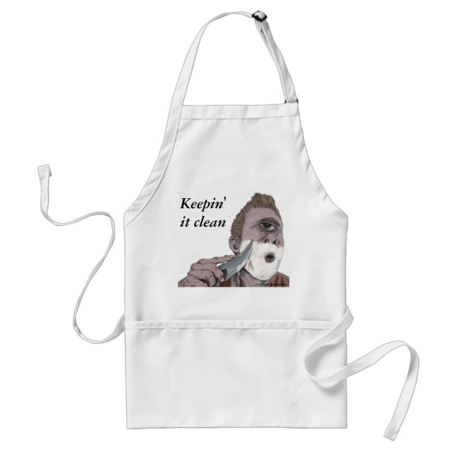 Grekiska cyclops Knivar Shaving Fantasy Art Apron Förkläde (Framsidan)
