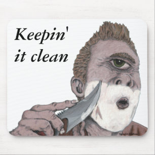 Grekiska cyclops Knivar Shaving Fantasy Art Mouse  Musmatta