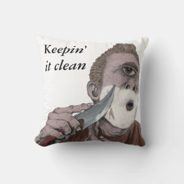 Grekiska cykloster Knivar Clean Shave Fantasy Art  Kudde