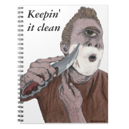 Grekiska cykloster Knivar Shaving Mythology Art No Anteckningsbok