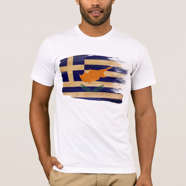 Grekiska Cypern T-shirt (Framsida)