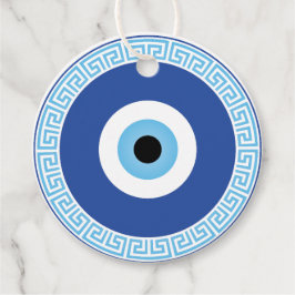 Grekiska Evil Öga i grekiska Nyckel Gåvor Etiketter