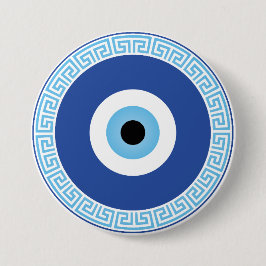 Grekiska Evil Öga i grekiska Nyckel Knapp