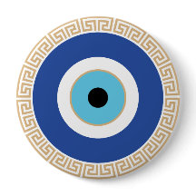Grekiska Evil Öga i grekiska Nyckel