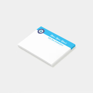 Grekiska Evil Öga Post-it Block