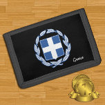 Grekiska flagga, emblem, Grekland, mode<br><div class="desc">Wallets: Grekland Jackar om Arm och patriotisk grekisk Flagga mode - kärlek mitt land,  resor,  helgdag,  nationalpatrioter/sportfantaster</div>