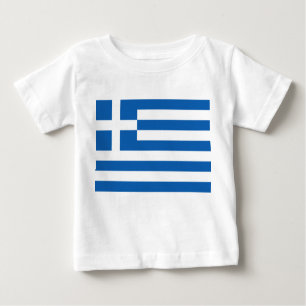 Grekiska Flagga (Grekland) T Shirt