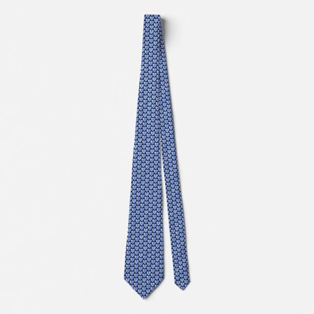 Grekiska Flagga Hearts Tie Slips (Framsida)
