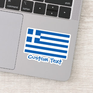 Grekiska Flagga Klistermärken