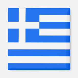 Grekiska Flagga Magnet