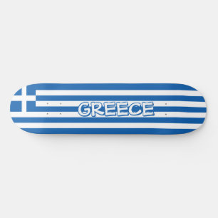 Grekiska Flagga Mini Skateboard Bräda 18,5 Cm