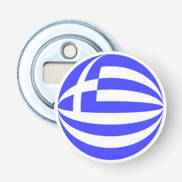 Grekiska Flagga område Flasköppnare