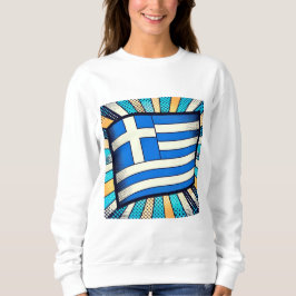 Grekiska flagga t shirt