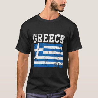 Grekiska Flagga T Shirt