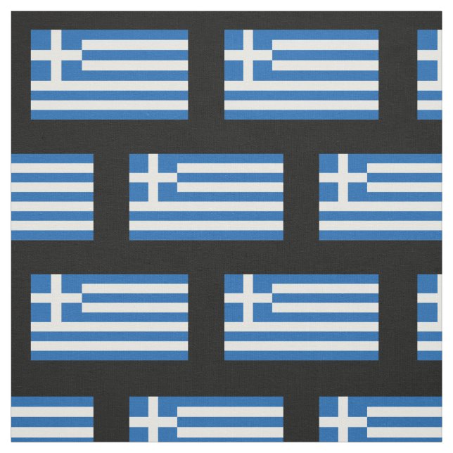 Grekiska Flagga Tyg (Provkarta)