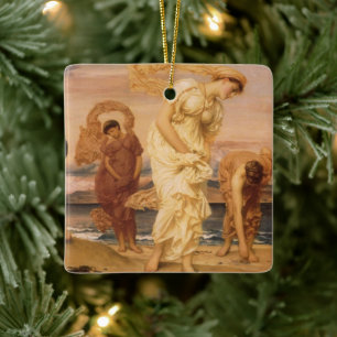 Grekiska flickor som plockar upp Småstarna av Lord Julgransprydnad Keramik