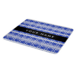 Grekiska Fret Arabesque Blue, Ditt namn, Anpassa