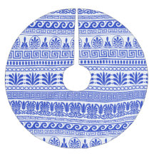 Grekiska fret, Medelhavet Mönster, blå