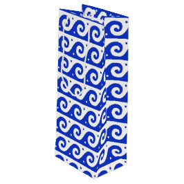 Grekiska fret, Medelhavsvågorna Mönster, blå