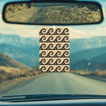 Grekiska Fret, Medelhavsvågorna Mönster, Brown