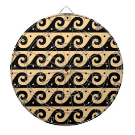 Grekiska Fret, Medelhavsvågorna Mönster, Brown Darttavla