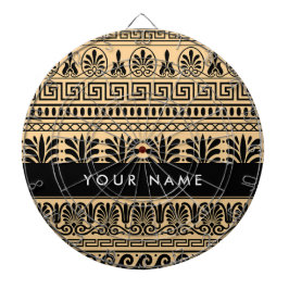 Grekiska Fret, Mixed Meander Nyckel, Brown, ditt n Darttavla