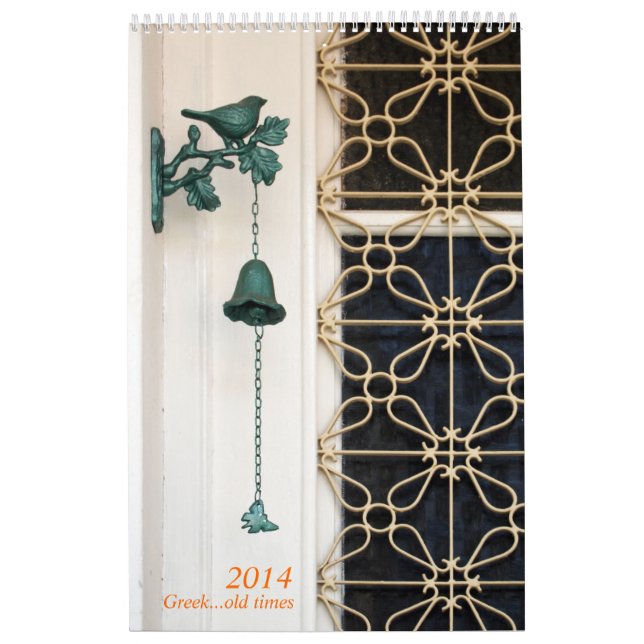 Grekiska gammala tider kalender (Omslag)