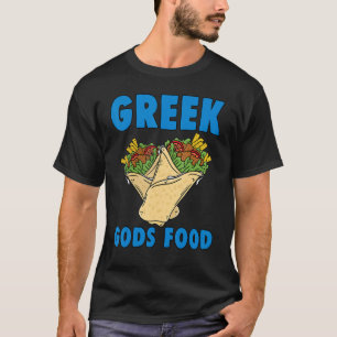Grekiska Gods Food Gyros Grekiska Gyro Funny Greec T Shirt