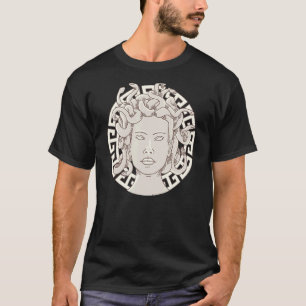 Grekiska gudagållans huvudstad Porträtt Monster Ar T Shirt