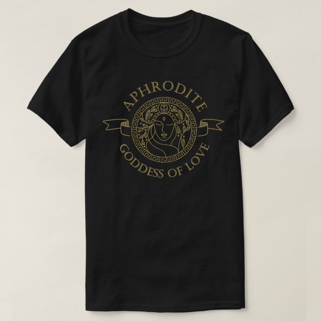 Grekiska gudar eller gudinna i Kärlek eller Ancien T Shirt (Design framsida)