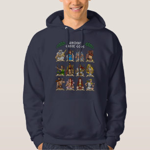Grekiska gudar hoodie