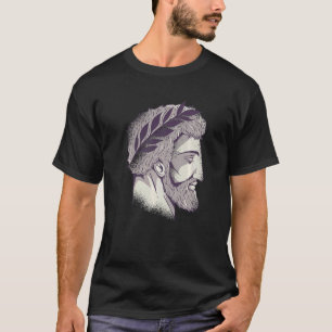 Grekiska gudarnas berget Olympus Roman Gud T Shirt