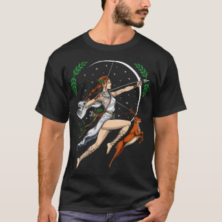 Grekiska guddess Artemis T Shirt