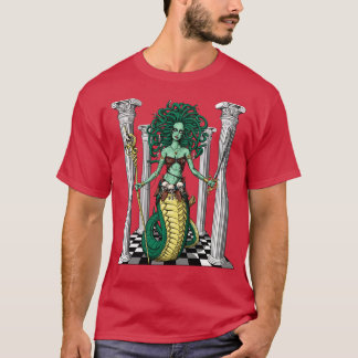 Grekiska guddess Medusa Gorgon T Shirt
