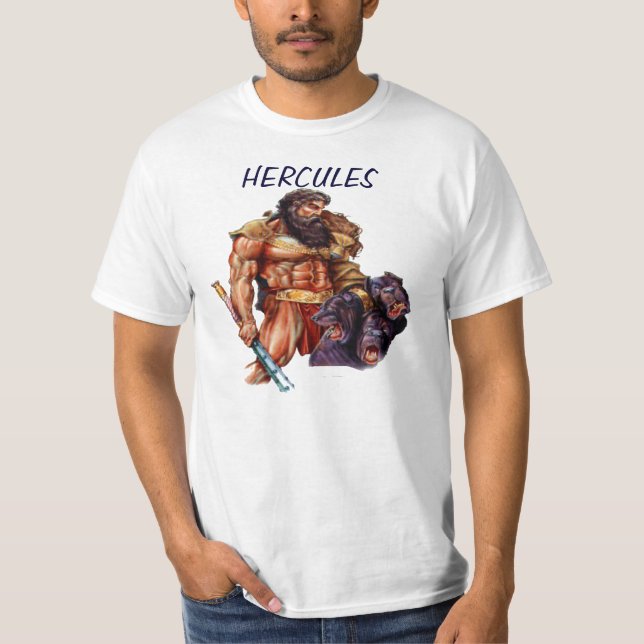 Grekiska gudHercules T-tröja Tröja (Framsida)