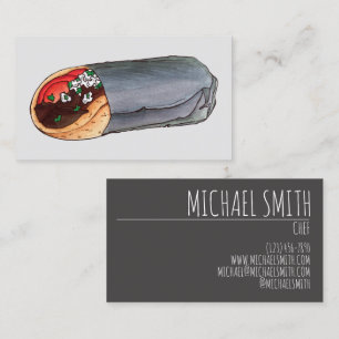 Grekiska Gyro Mediterranean Food Middag Restaurant Visitkort