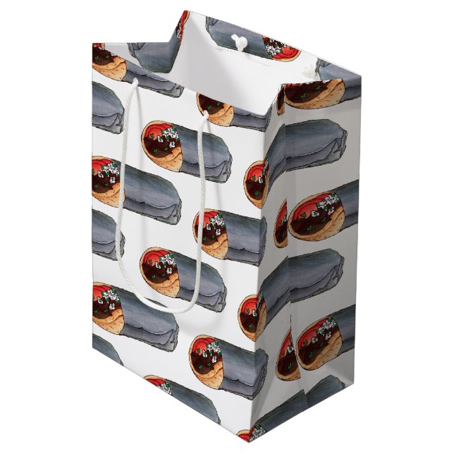 Grekiska Gyro Pita Kött Sandwich Mediterranean Foo (Framsidan Vinklad)