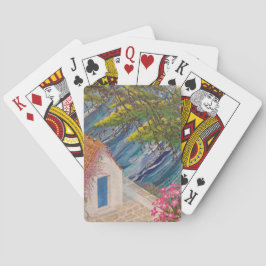 Grekiska Helgdagar Blue och Rosa Casinokort