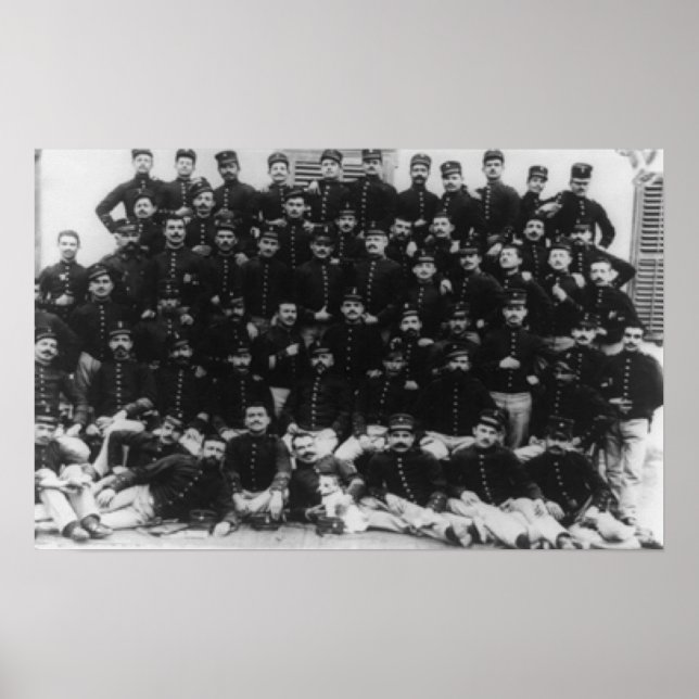 Grekiska infanteriofficerare FotografGrekland Poster (Framsidan)