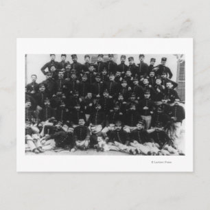 Grekiska infanteriofficerare FotografGrekland Vykort