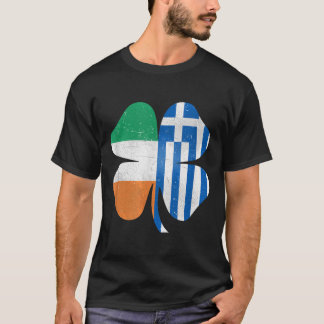 Grekiska irländska Shamrock Greece St Patricks Da T Shirt