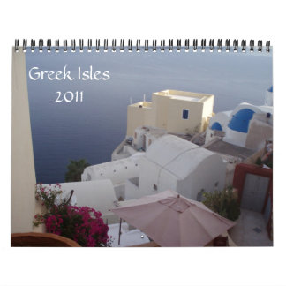 Grekiska Isles 2011 Kalender