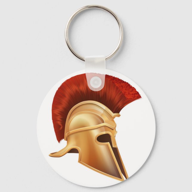 Grekiska kritiker Helmet Nyckelring (Framsida)