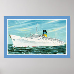 Grekiska linjes "Olympia ", Poster