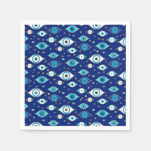 Grekiska Mataki - skydd mot Matiasma Evil Öga Pappersservett