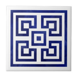 Grekiska Meander - Grekiska Nyckel Kakelplatta