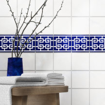 Grekiska Meander Nyckel Gräns Tile